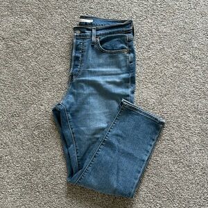 Levi's straight leg jeans
